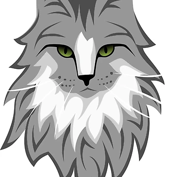 Artwork thumbnail, Gray Cat by RavoNeo