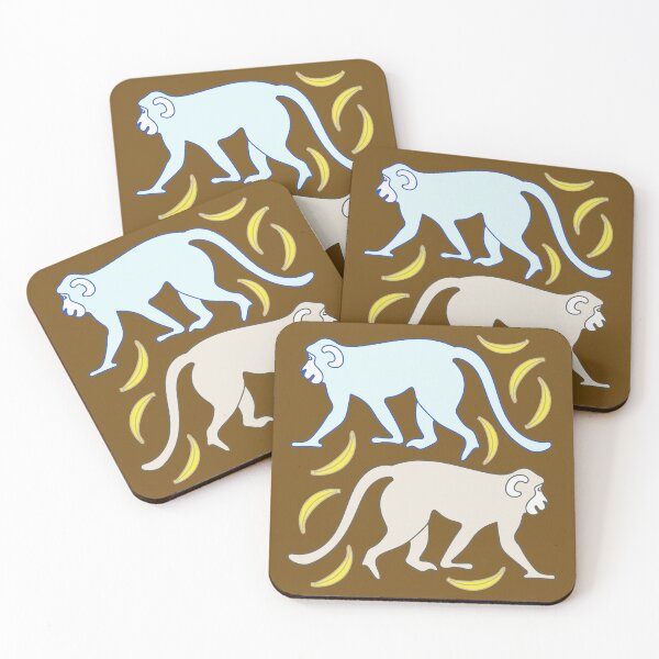 Item preview, GO BANANAS! CHIMPANZEE MONKEYS - UnBlink Studio by Jackie Tahara designed and sold by Jackie Tahara of UnBlink Studio.