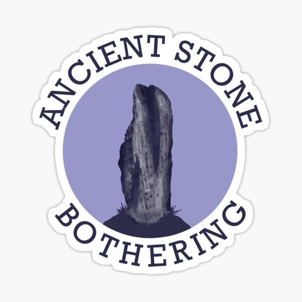 Item preview, Ancient Stone Bothering Logo designed and sold by StoneBothering.
