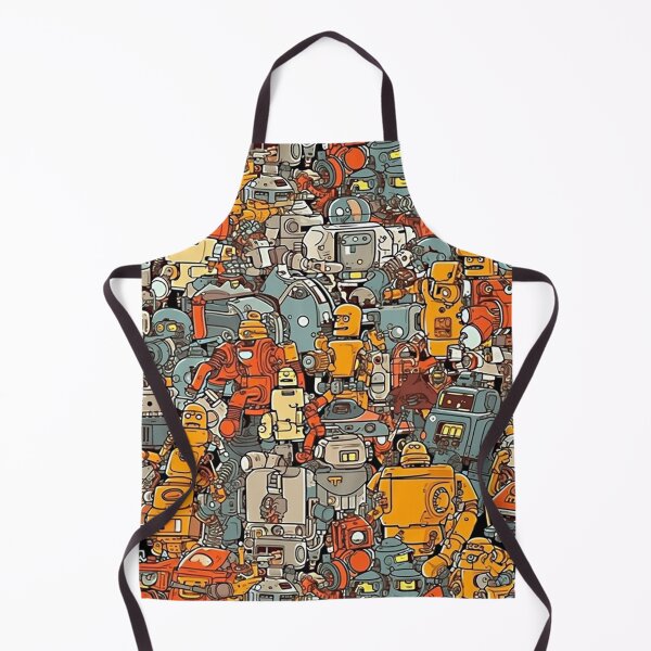 Item preview, Robo-Party-Montage designed and sold by Fox in Shades.