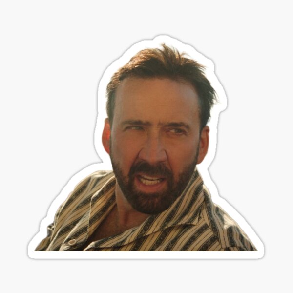 Item preview, Nicolas Cage Meme  designed and sold by Chicledechoclo.