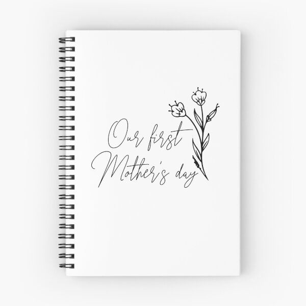 Aperçu de l'œuvre Notre première fête des mères créée et vendue par CherryBlueberry.