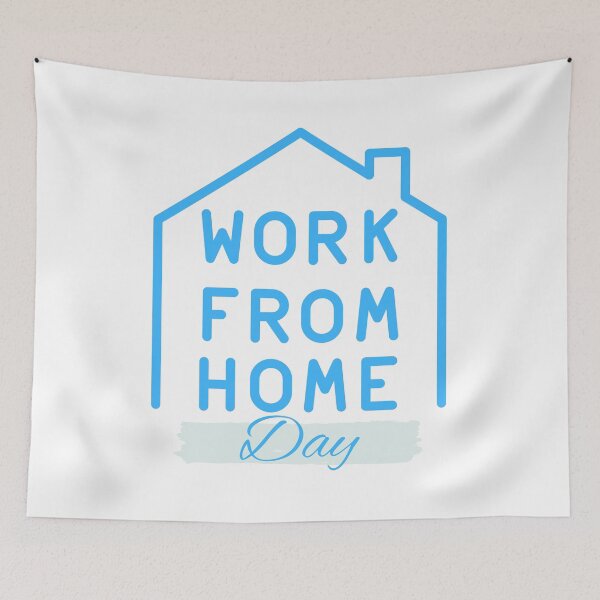 Item preview, National Work From Home Day designed and sold by Simo0455.