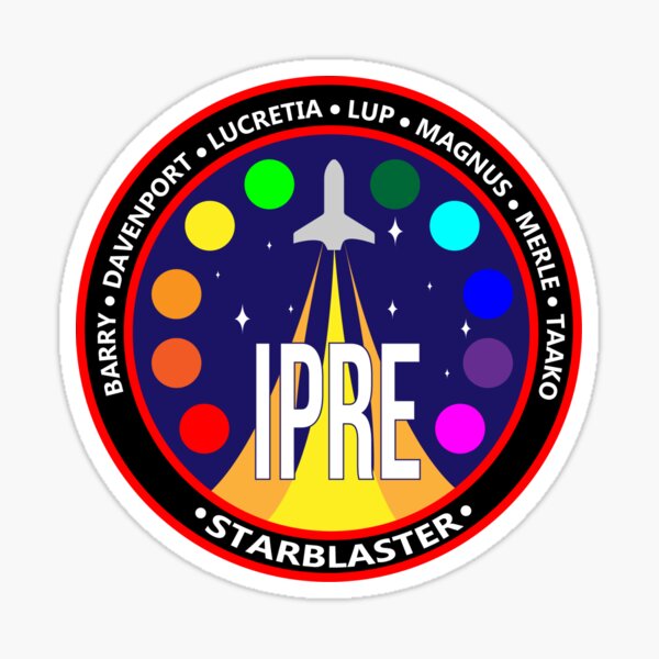 Artikel-Vorschau von IPRE Starblaster Crew Patch, designt und verkauft von Ashquee.