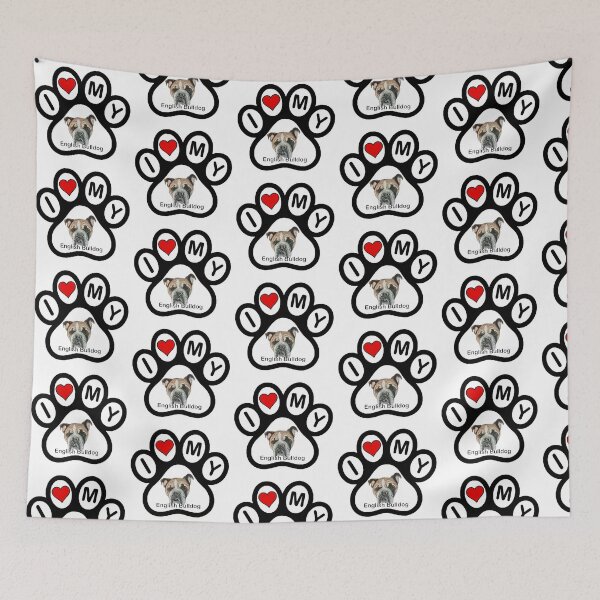 Item preview, I Love My English Bulldog! designed and sold by Joe Richichi.