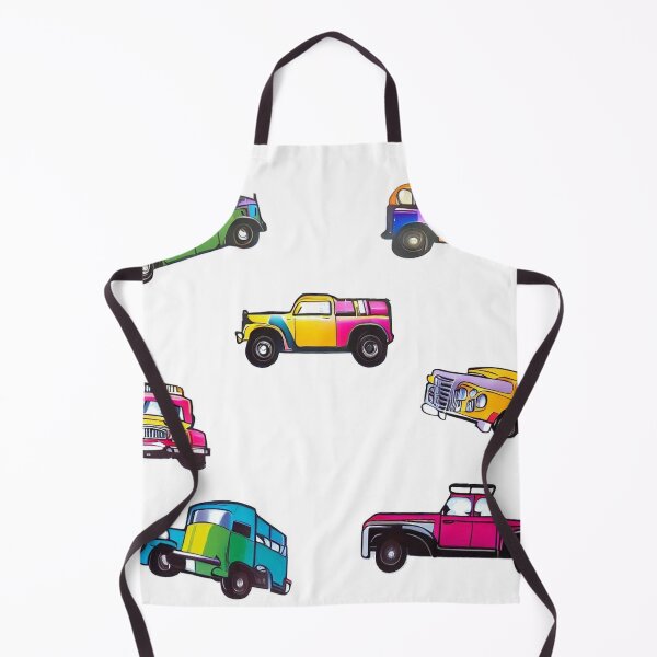 Item preview, Sticker pack of 7 old color cars designed and sold by JaroDesign2023.