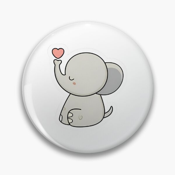 Item preview, Elephant sticker designed and sold by Stickers N More.