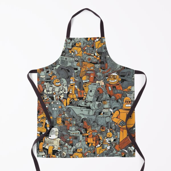 Item preview, Robo-Junkyard designed and sold by Fox in Shades.