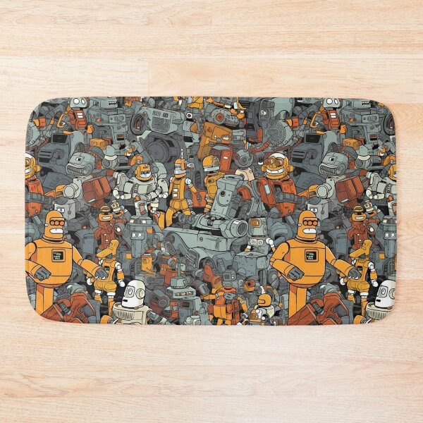 Item preview, Robo-Junkyard designed and sold by Fox in Shades.
