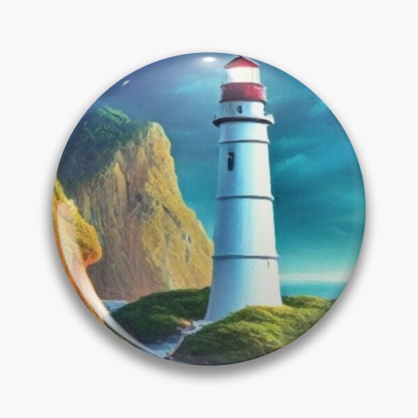 Item preview, Dramatic Lighthouse Seascape  designed and sold by Pretty-Bird.