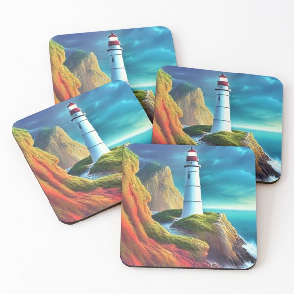 Item preview, Dramatic Lighthouse Seascape  designed and sold by Pretty-Bird.