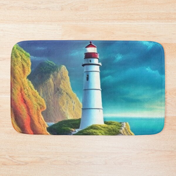 Item preview, Dramatic Lighthouse Seascape  designed and sold by Pretty-Bird.