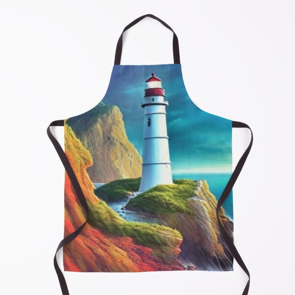 Item preview, Dramatic Lighthouse Seascape designed and sold by Pretty-Bird.