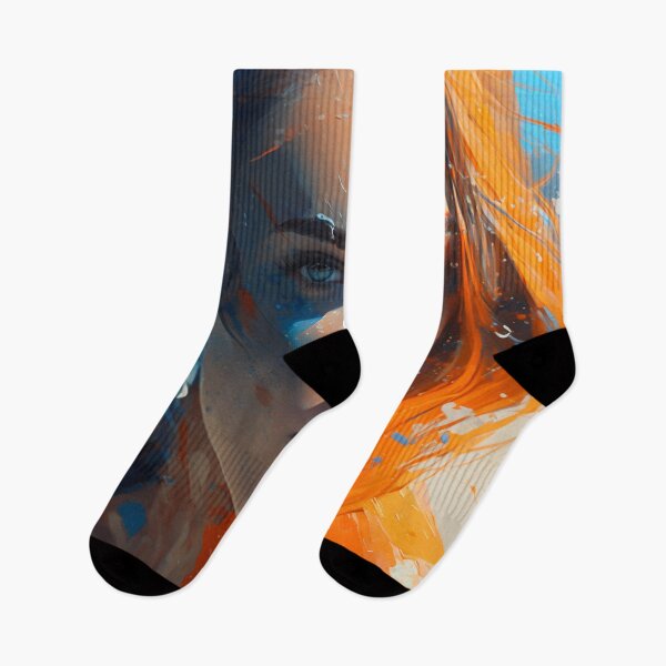 Item preview, Orange Blue Beauty designed and sold by AxeWave.