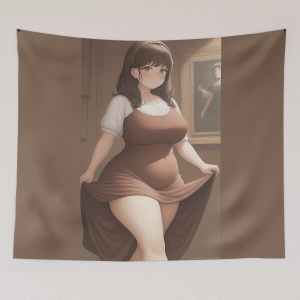 Item preview, BBW Cartoon Lady designed and sold by RaveToTheGrave.