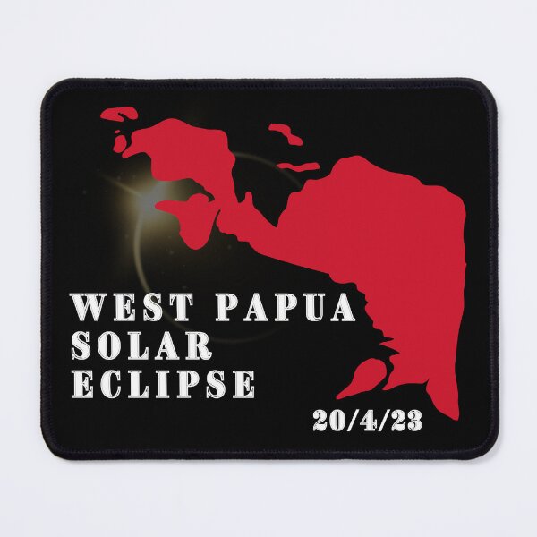 Item preview, Total Solar Eclipse in West Papua, 20/4/23, T-Shirt. designed and sold by Cosmos-as-Art.