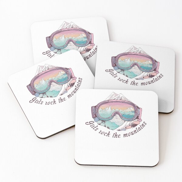 Item preview, Girls rock the mountains designed and sold by DarkwoodLab.