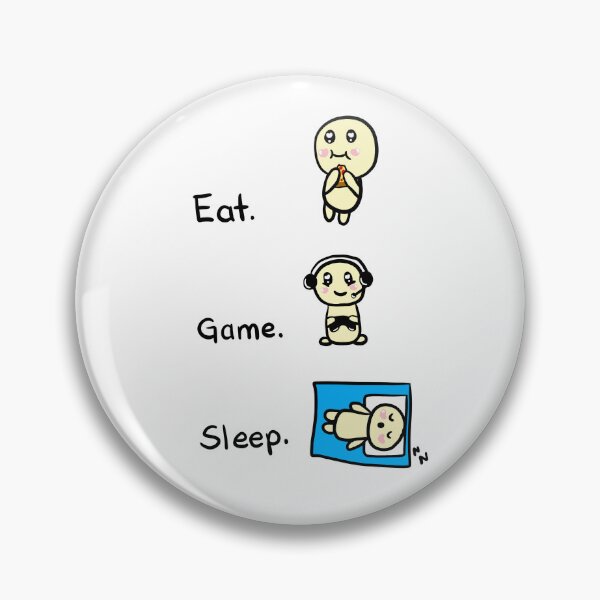 Item preview, Gamer’s Daily Schedule designed and sold by BubbleFluffCo.