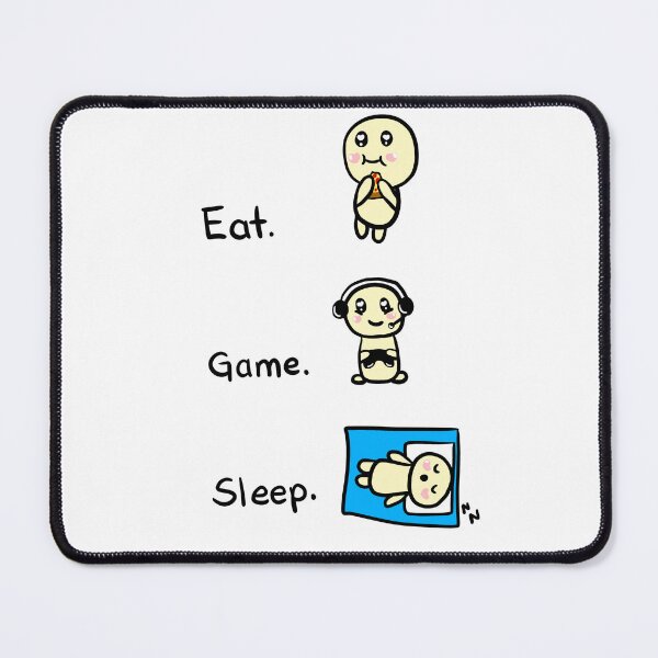 Item preview, Gamer’s Daily Schedule designed and sold by BubbleFluffCo.