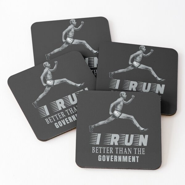 Item preview, I Run Better Than The Government - Workout Shirt designed and sold by Anup  K.