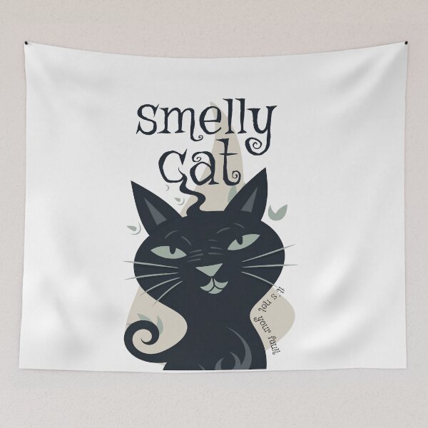 Item preview, smelly cat designed and sold by adigitaldreamer.