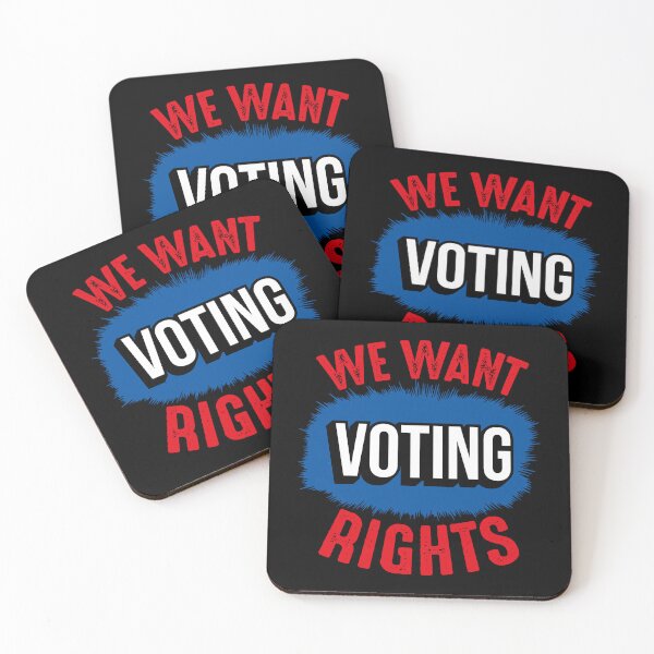Item preview, We Want Voting Rights designed and sold by retrippy.
