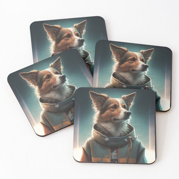 Item preview, STRONG SPACE DOGS (6) designed and sold by atzek.