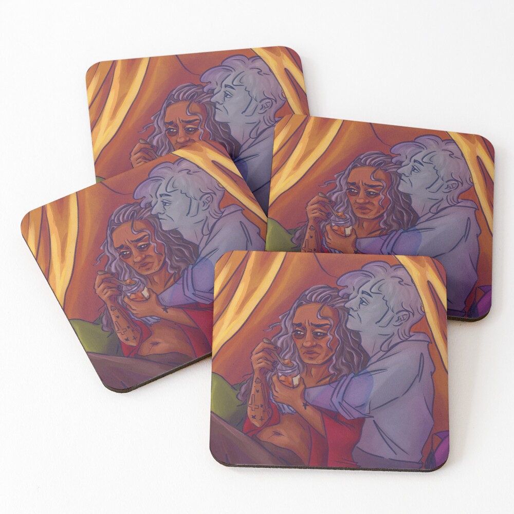 Item preview, Coasters (Set of 4) designed and sold by RuthAzul.