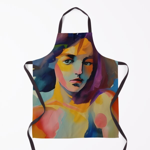 Aperçu de l'œuvre Watercolor woman portrait créée et vendue par brandway.