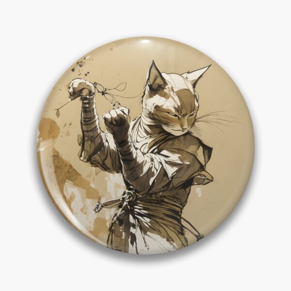 Item preview, Shaolin Cat designed and sold by GoodLifeImages.