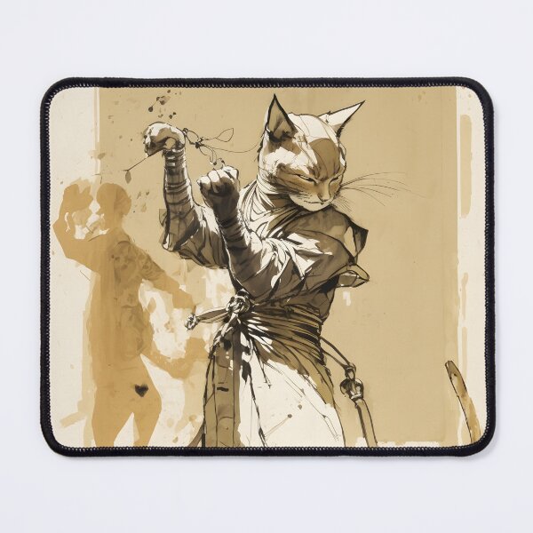 Item preview, Shaolin Cat designed and sold by GoodLifeImages.