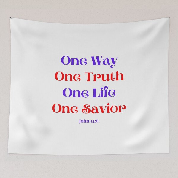 Item preview, One Way, Truth, Life, and Savior (2) designed and sold by Dkdesign41.
