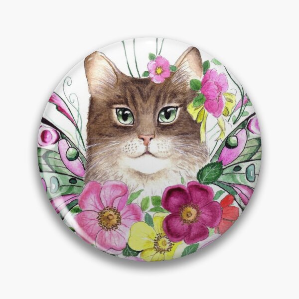 Artikelvorschau, Wildrose Fee Kitty Katze Kätzchen entworfen und verkauft von Gabriella  Szabo.