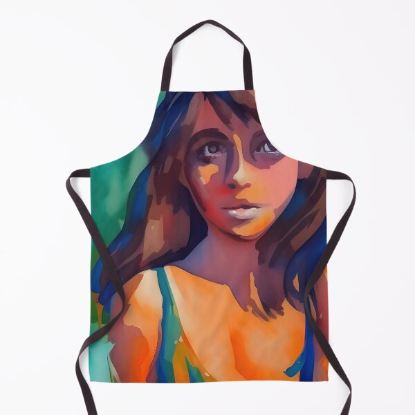Aperçu de l'œuvre Watercolor picture of a woman créée et vendue par brandway.
