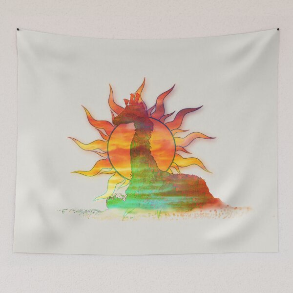Item preview, SUNSET DREAMS GIRAFFE designed and sold by THE AMERICAN TEEVANGELIST.