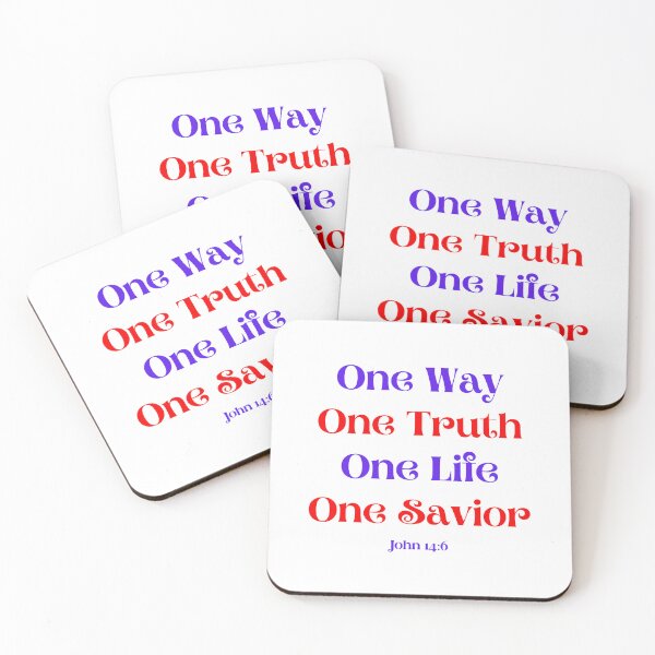 Item preview, One Way, Truth, Life, and Savior (2) designed and sold by Dkdesign41.