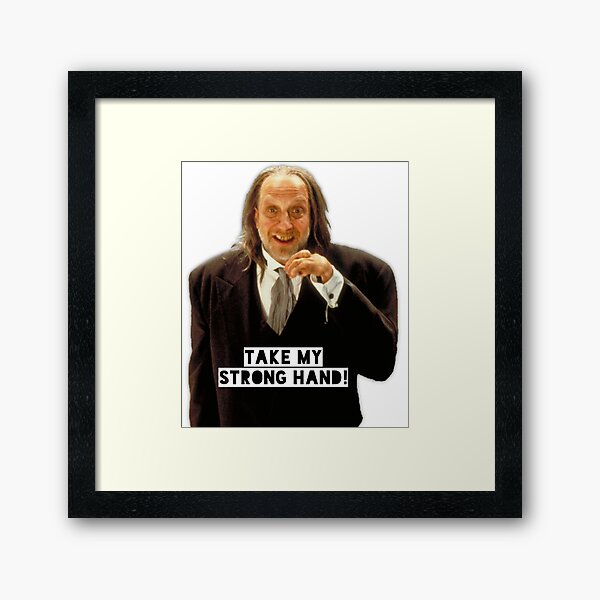 Scary Movie Hanson - Strong Hand Framed Art Print