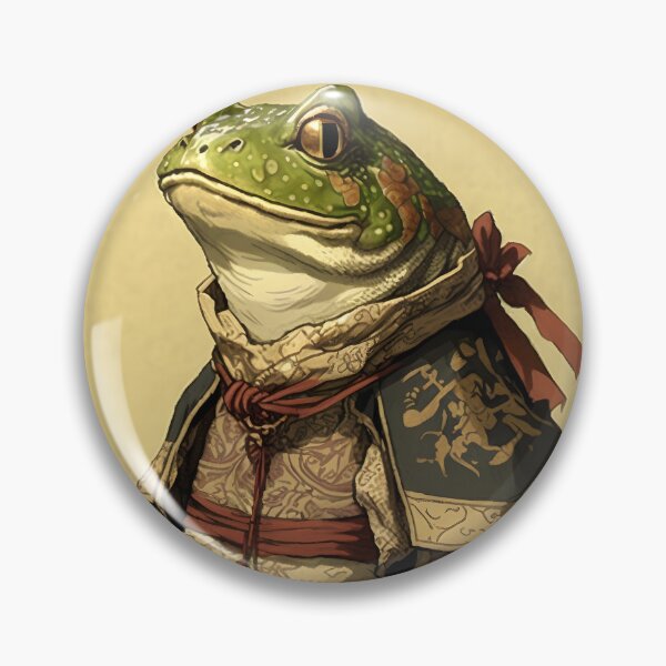 Item preview, Frog Samurai Warrior designed and sold by GoodLifeImages.