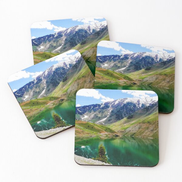 Item preview, Heavenly Green Lake in Lush Mountains designed and sold by TaloeSahar.