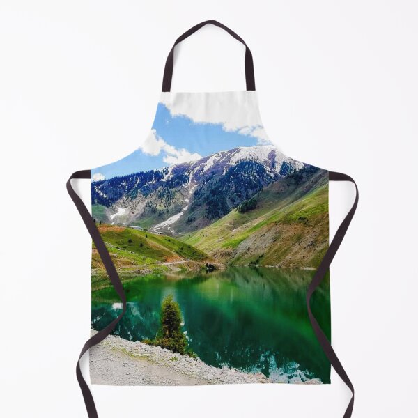 Item preview, Heavenly Green Lake in Lush Mountains designed and sold by TaloeSahar.
