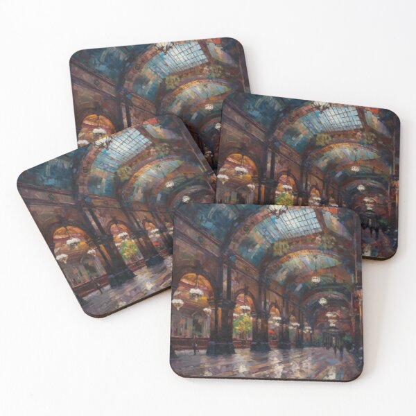 Item preview, Shivaji's Terminal, Painted in Cezanne's Style designed and sold by Studio-Canvas.