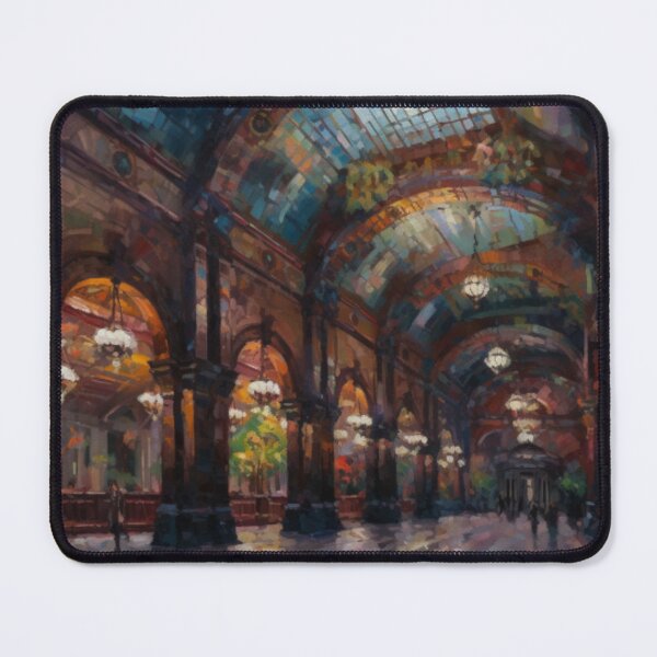 Item preview, Shivaji's Terminal, Painted in Cezanne's Style designed and sold by Studio-Canvas.