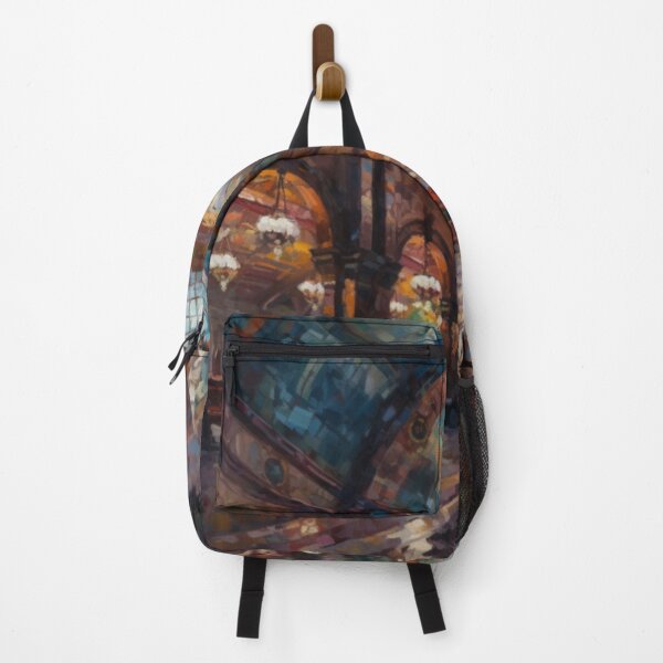 Item preview, Shivaji's Terminal, Painted in Cezanne's Style designed and sold by Studio-Canvas.