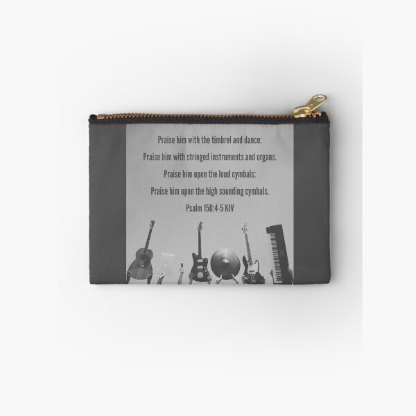 Item preview, Psalm 150 4-5 King James Version Bible Verse designed and sold by Caregiverology.