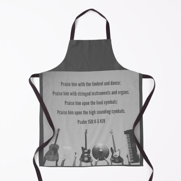 Item preview, Psalm 150 4-5 King James Version Bible Verse designed and sold by Caregiverology.