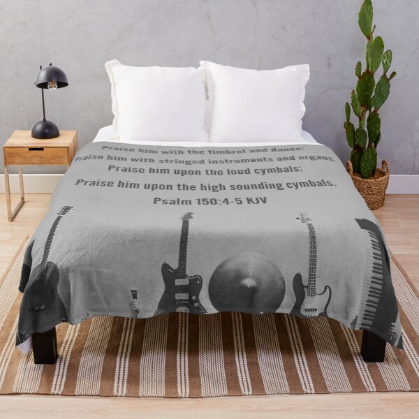 Item preview, Psalm 150 4-5 King James Version Bible Verse designed and sold by Caregiverology.