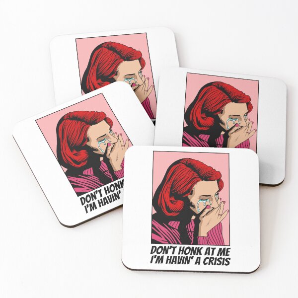 Item preview, Sad Girl - Don't Honk At Me, Havin' A Crisis, Driving Humor Design designed and sold by ElLocoMus.