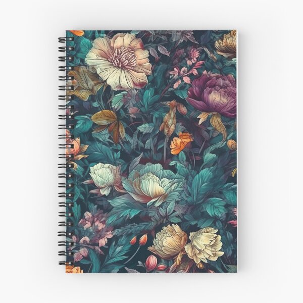 Item preview, Different flowers - endless pattern designed and sold by PoppinArtFox.