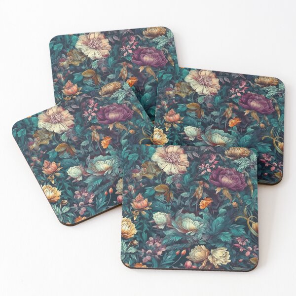 Item preview, Different flowers - endless pattern designed and sold by PoppinArtFox.