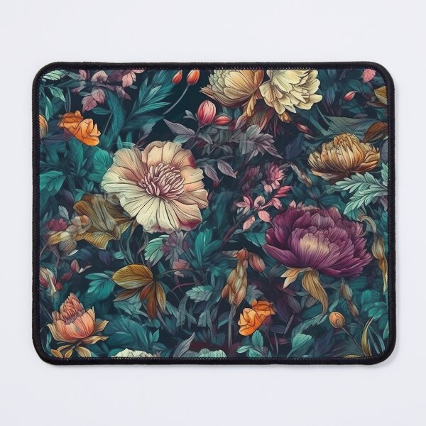 Item preview, Different flowers - endless pattern designed and sold by PoppinArtFox.